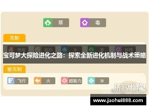 宝可梦大探险进化之路：探索全新进化机制与战术策略